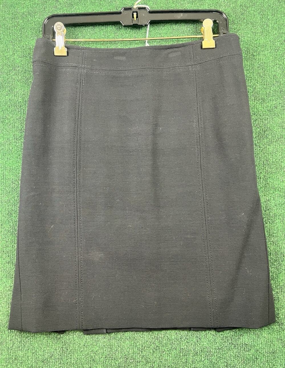 Luciano Barbera Black Knee Skirt